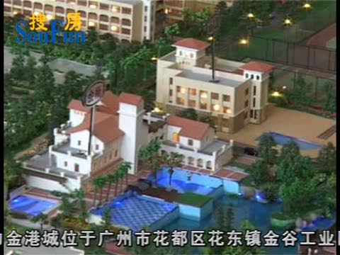 富力金港城-沙盘、园景