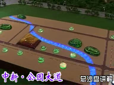 中新·公园大道-总沙盘讲解