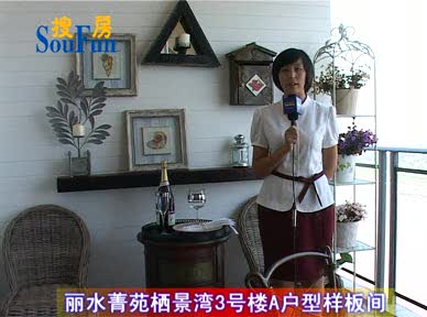丽水菁苑栖景湾3号楼A户型样板间