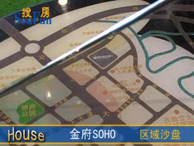 金府SOHO-区域沙盘