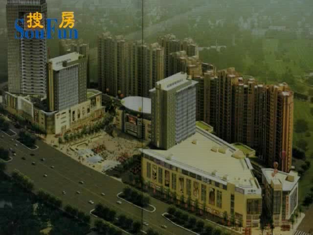 黄陂广场沙盘讲解