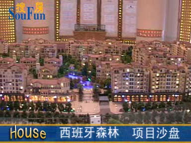 西班牙森林项目沙盘