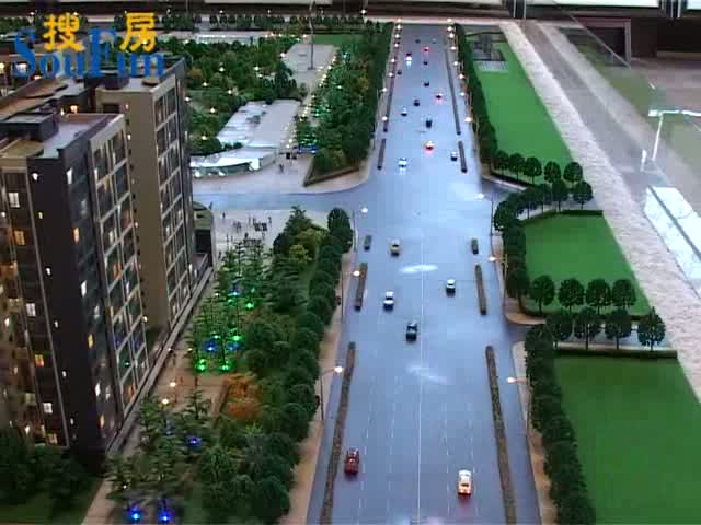 【视频看房】招商雍华府项目沙盘