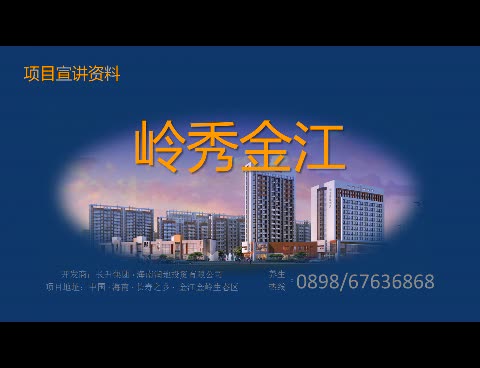 岭秀金江项目介绍